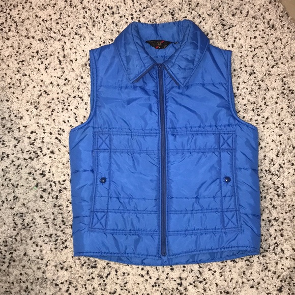 Sears Other - Sears Performance Blue Puffer Vest Jacket
